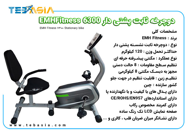 دوچرخه مبله EMHFitness 6300