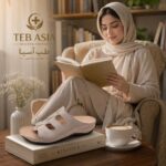 صندل زنانه سه بند ساده JFS - Image 7