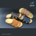 صندل زنانه سه بند ساده JFS