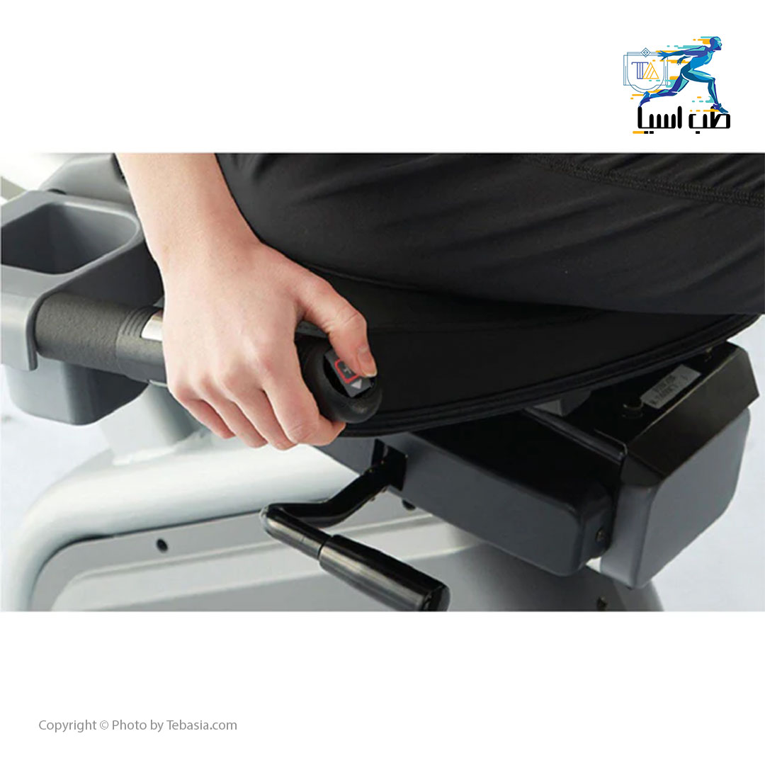 سنسور ضربان قلب دوچرخه ثابت مبله سیرکل فیتنس مدل Circle Fitness R8