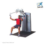 دوکاره فلای و نشر از پشت بادی سالید مدل Body Solid DPEC-S