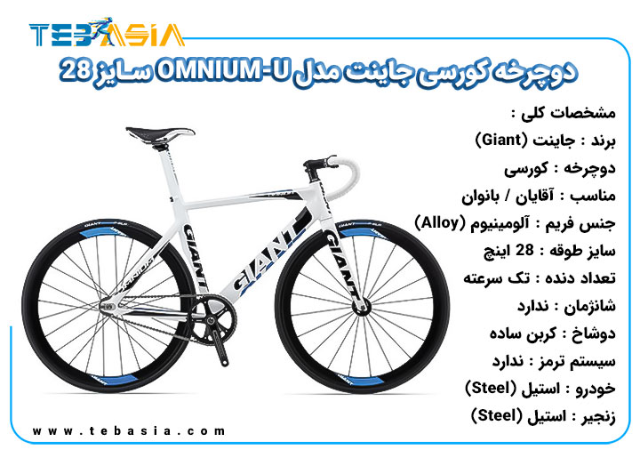 دوچرخه کورسی Giant مدل OMNIUM-U سایز 28