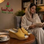 صندل طبی زنانه لژ بلند معراج - Image 15