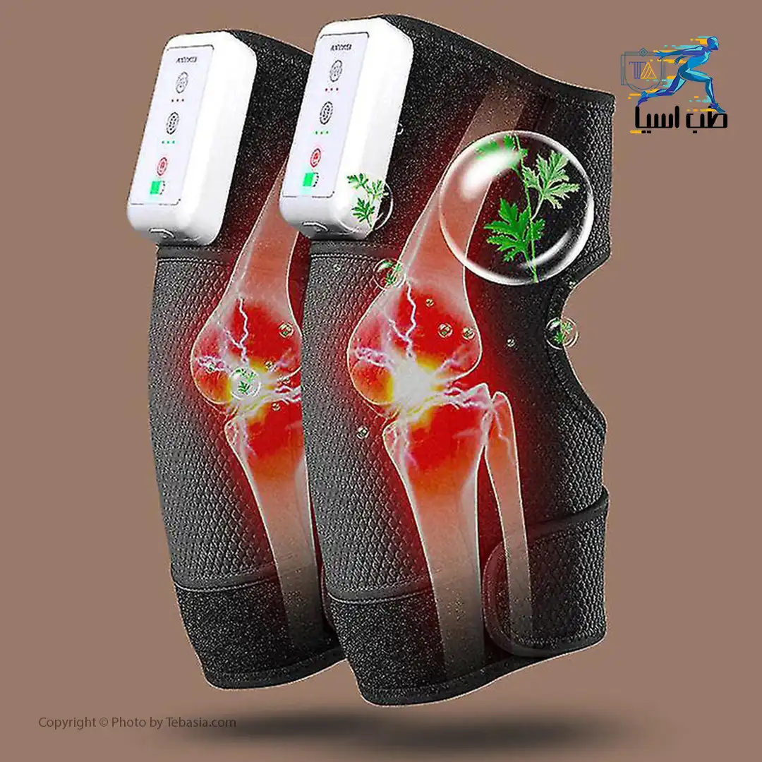 طب آسیا Smart Touch Control Hot Compress Knee Leg Massager