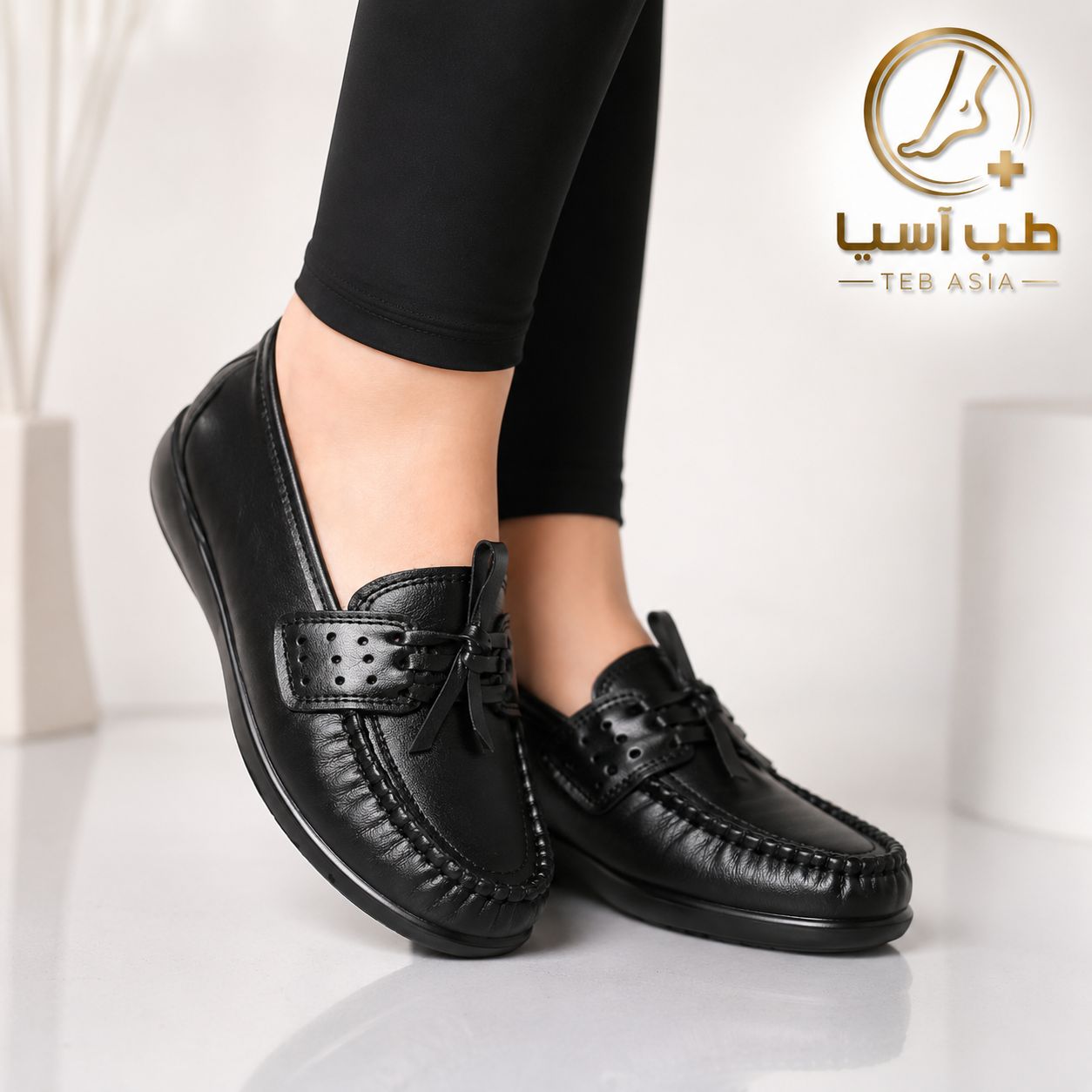 file_00000000a8687246a4804cb32fef655b (1) کفش زنانه طبی تبریز مدل ثنا طب - Image 1
