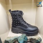 بوت طبی زنانه چرم مدل الماسی تبریز