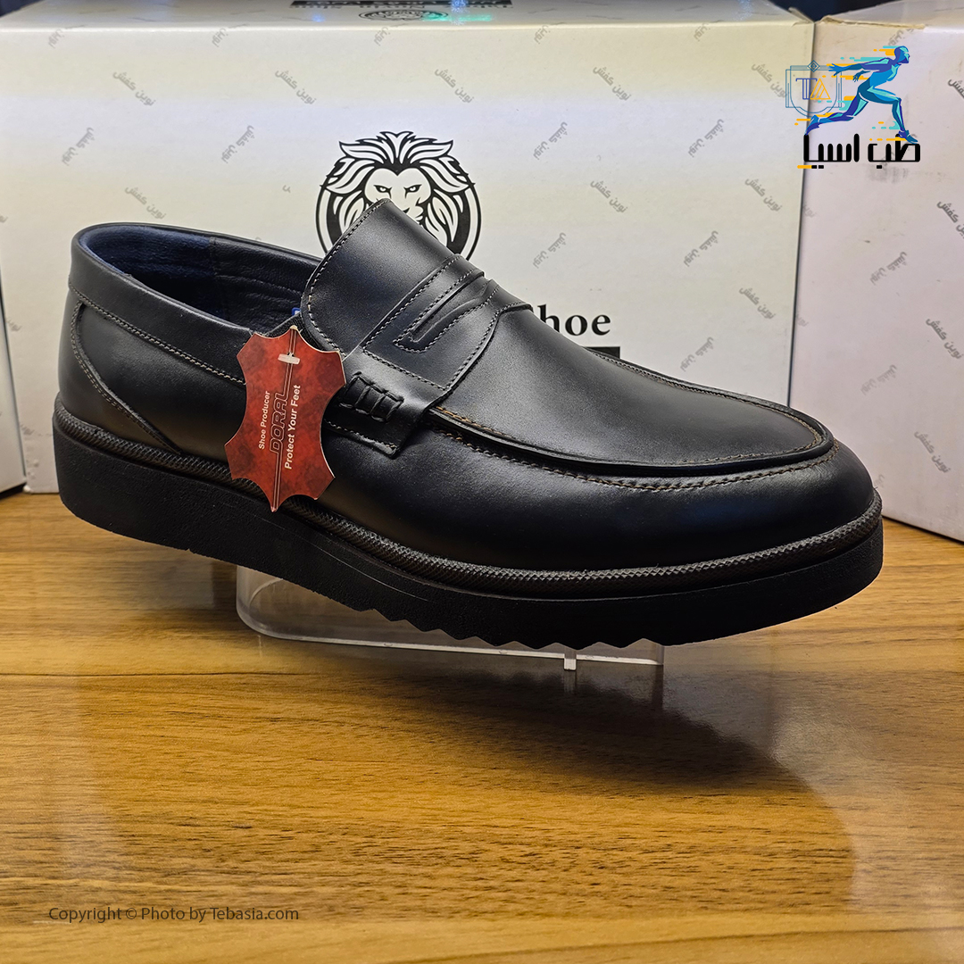 www.tebasia.com کفش طبی مردانه کالج کد02 - Image 1