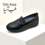 کفش طبی زنانه نارمیلا تبریز  طب اسیابی‌نظیر با زیره PU و رویه چرم صنعتی درجه 