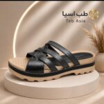 صندل طبی زنانه مدل هلما (چرم تبریز)   