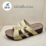 صندل طبی دخترانه تبریز مدل پارس چرم طبیعی و زیره PU سبک فروشگاه طب اسیا - Image 6