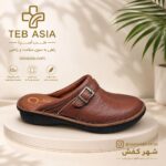 صندل چرم جلوبسته مدل :معراج طب اسیا - Image 4